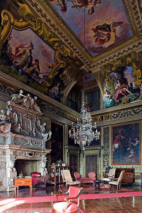 Storia di Venezia - Interno di Palazzo Terzi a Bergamo